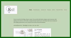 Desktop Screenshot of krelllighting.com